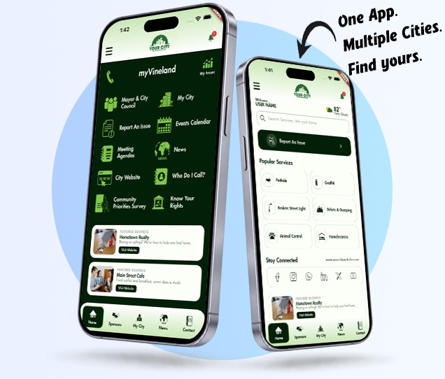 Civita 311 App Home Screen