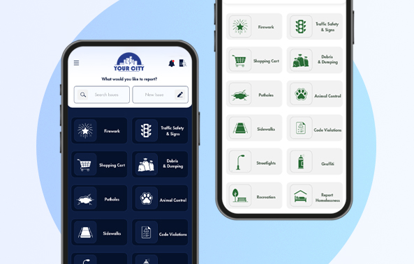Civita 311 dashboard and mobile app overview